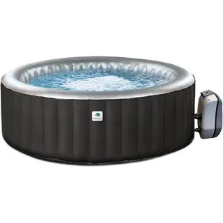 GardWell Whirlpool »Round City«, ØxH: 165x70 cm, für 3 Personen, schwarz