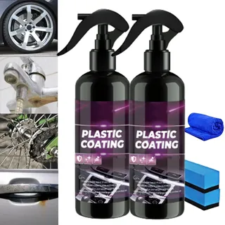 Pelinuar Premium Rust Remover Spray for Cars,Multifunctional Metal Rust Remover,Multi-Powerful Automotive Rust Remover,Rust Inhibitor Spray,Iron Remover Spray,Rust Remover Spray for Cars (2 Pcs)