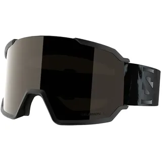 Salomon S/view 3 Skibrille Black Tie Dye - Black/CAT2