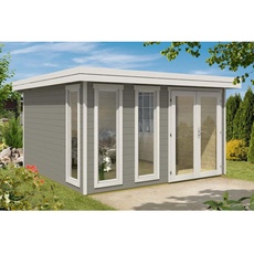 Bild Gartenhaus Aldo-28 B 428 cm x 428 cm Flachdach