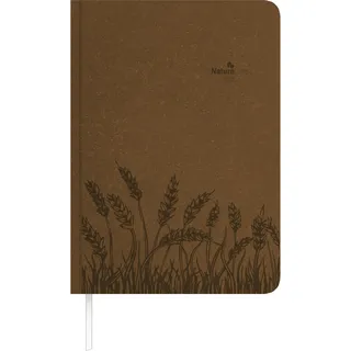 Neumann Alpha Edition - Buchkalender Nature Line Malt 2026 – Taschenkalender A5 15×21 cm 1 Tag/Seite mit Hardcover & umweltfreundlicher Ausstattung, nachhaltiger Terminplaner für Beruf, Schule & Alltag