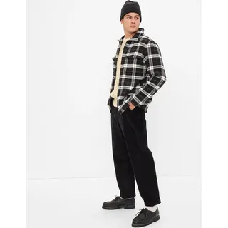 GAP Kariertes Hemd - Schwarz