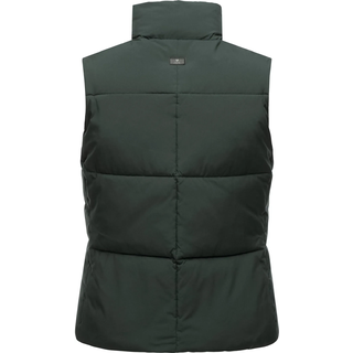 Steppweste RAGWEAR "Steppweste Ailish", Damen, Gr. 4XL, grün (dunkelgrün), Obermaterial: 100% Polyester PES.  Futter: 100% Polyester PES. 100% Polyester PES., Westen Steppweste