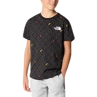 The North Face Simple Dome Bluse TNF Black TNF Shadow Toss Print 170
