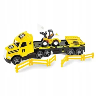 Wader Magic Truck Technic Abschleppwagen mit Kipper,36420