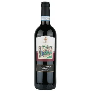 Wein Solopaca Sannio D. O. P. Rot -weinkellerei Von Solopaca - Karton À 6 Stück