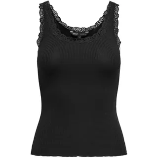 Only Onlsara Sharai Lace Tank Top Schwarz M