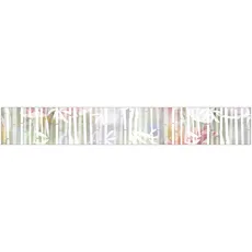 MySpotti Fensterfolie »Look Bamboo white«, halbtransparent, glattstatisch haftend, 200 x 30 cm, statisch haftend, weiß