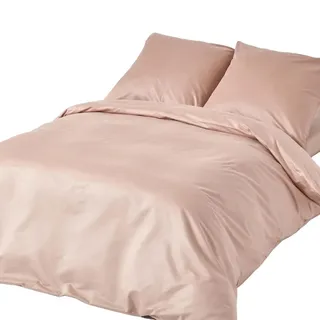 Homescapes Bettwäsche Premium, Ägyptische Baumwolle, Fadendichte 1000 , Beige , Textil , Rechteckig , 240x220 cm , Oeko-Tex® , Heimtextilien, Bettwäsche & Leintücher, Bettwäsche