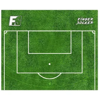 Finger Socker Heldenfußballfeld - Green - One Size