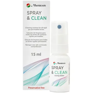 Menicon SPRAY&CLEAN Lipidreiniger für formstabile Kontaktlinsen