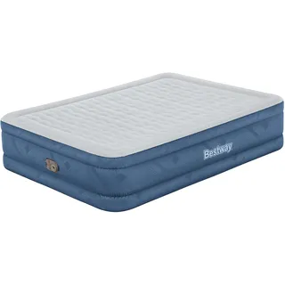 BESTWAY Fortech Luftbett Snugable Top mit integrierter Elektropumpe 203 x 152 x 46 cm