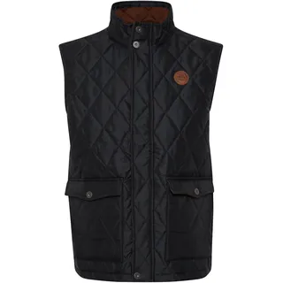 Steppweste FQ1924 "Steppweste FQAndo", Herren, Gr. M, schwarz (schwarz beauty), Obermaterial: 100% Nylon NY., Westen Steppweste