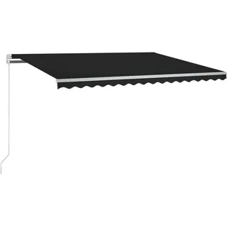 vidaXL Automatische Markise mit LED & Windsensor 300x250 cm Anthrazit - Grau