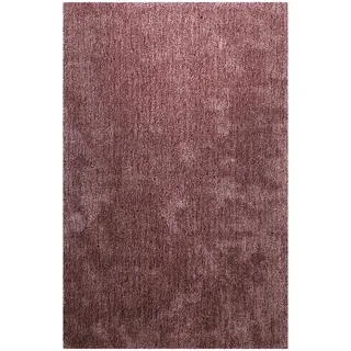 Homie Living Pisa Hochflorteppich 70 x 140 cm Lila/Rosa