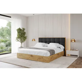 altdecor ENZO7 180 x 200 cm Schwarz