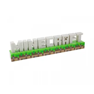 Paladone Minecraft Logo Lampe Mehrfarbig