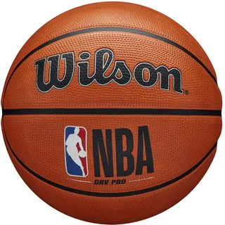 Wilson Basketball NBA DRV PRO, Outdoor, Tackskin Gummi, Größe: 7, Braun