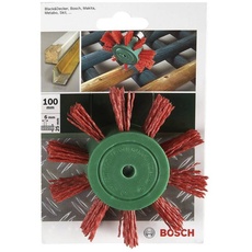Bild von Accessories Fächerbürste für Bohrmaschinen – Nylondraht mit Korund Schleifmittel K80, 100