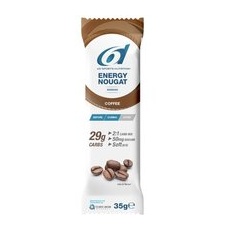 6D Sports Nutrition Energy Bar Nougat Coffee
