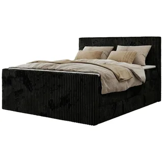 MKS Meble Tiliano King Duo 140 x 200 cm H3 Schwarz