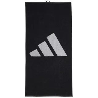 Adidas Kleines Handtuch Mit 3 Streifen - Black / White - One Size