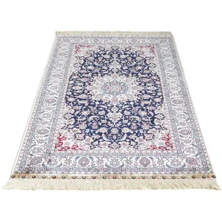 morgenland Orientteppich »Hereke - 152 x 91 cm - dunkelrot«, rechteckig, 3 mm Höhe, Wohnzimmer, Handgeknüpft, Einzelstück mit Zertifikat morgenland Dunkelrot B: 91 cm   1 St.