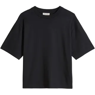 T-Shirt MARC O'POLO "T-Shirt T-Shirt relaxed 1er Pack", Damen, Gr. M, blau (dunkelblau), Obermaterial: 48% Baumwolle CO. 48% Modal CMD. 4% Elasthan EL., Shirts T-Shirt
