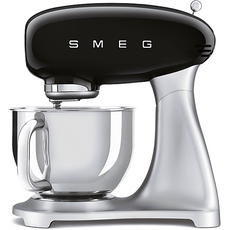 Smeg SMF02BLEU Retro Style Küchenmaschine Schwarz (Rührschüsselkapazität: 4,8 l, 800 Watt)