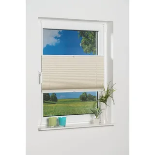 K-HOME Plissee Siena 110 x 130 cm beige