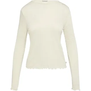 QS Damen 2153404 T-Shirt Langarm, Weiß 510, XL EU