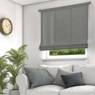 Neutex for you! Raffrollo Mara-ECO 60 x 140 cm grau
