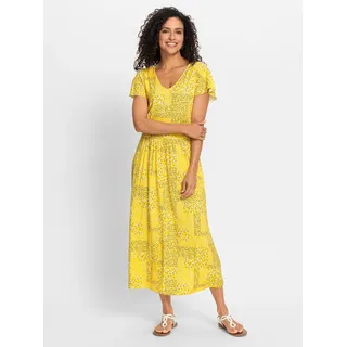 Inspirationen Jerseykleid »Jersey-Kleid«, gelb