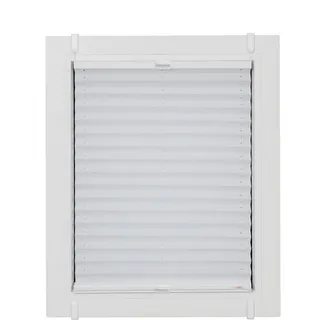 SUNLINES Plissee One Size Style Crepe 105 x 130 cm weiß