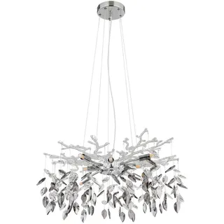 Kronleuchter , Metall, Glas , 61x120x61 cm , Lampen & Leuchten, Innenbeleuchtung, Hängeleuchten, Kronleuchter