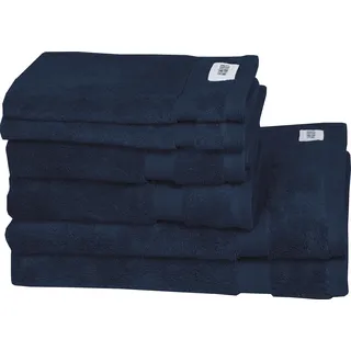 SCHÖNER WOHNEN-Kollektion Handtuch Set »Cuddly« schnell trocknende Airtouch-Qualität, blau