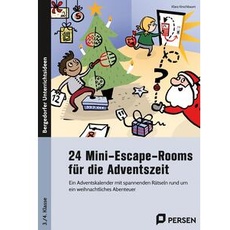 24 Mini-Escape-Rooms für die Adventszeit - GS