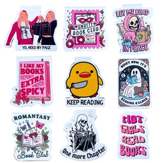 YJ PREMIUMS 9 lustige magnetische Lesezeichen | Lustige, niedliche Magnet-Lesezeichen zum Lesen von verlorenen heißen Mädchen, lesen Bücher "You were Right Here" für Frauen, Arbeit, Erwachsene, Reisen