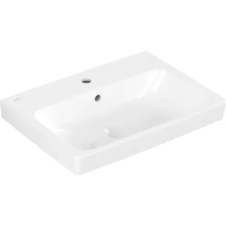 VB Waschbecken Architectura 600x445mm Rechteck 1HL. mit Überlauf Weiß Alpin - Weiß