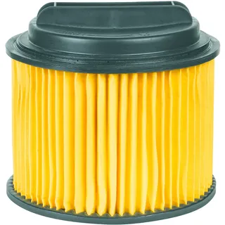Einhell Faltenfilter mit Schraubdeckel (Nass-Trockensauger-Zubehör, 150 mm, passend für Einhell Nass-Trockensauger, filtert Staub und schützt den Motor)