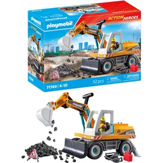 Playmobil Action Großer Bagger 71749