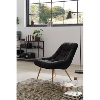 SalesFever Relaxsessel Toulon Polyester 76 x 85,6 x 85,6 cm Braun