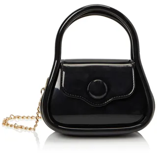 FELIPA Women's Damen Mini Tragetasche Clutch, SCHWARZ