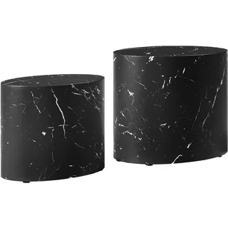SalesFever Almeria Schwarz MDF 48 x 40 cm