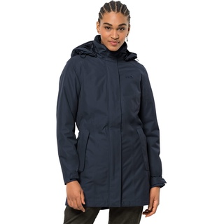 Jack Wolfskin Damen Madison Avenue Coat, night blue, S EU