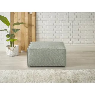 OTTO home »FINNLEY, Polsterhocker in Bouclé, Struktur fein u. Mega Cord verfügbar« passend zum Loveseat der Serie Finnley,