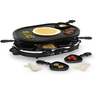 Princess Raclette-Grill 162700 oval schwarz 8 Personen
