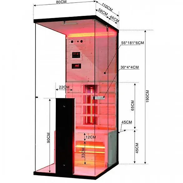 Bild von Billund 1 Infrarotkabine (1350 Watt)