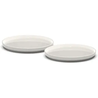 Thomas Small Plate Set | Premium Porzellan Geschirr Teller für Spülmaschine, Mikrowelle, Stilvoll | 15 cm | 2er-Set
