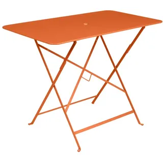 Fermob Bistro by JMJ1091135 Klapptisch, rund, Motiv Bistro – Farbe: Karotte – Größe: 96 cm (Loch)